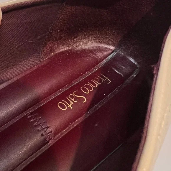 Franco Sarto Cream Tassel Loafers, Slip On Dress Shoes, Classic Women's Footwear - Picture 10 of 15